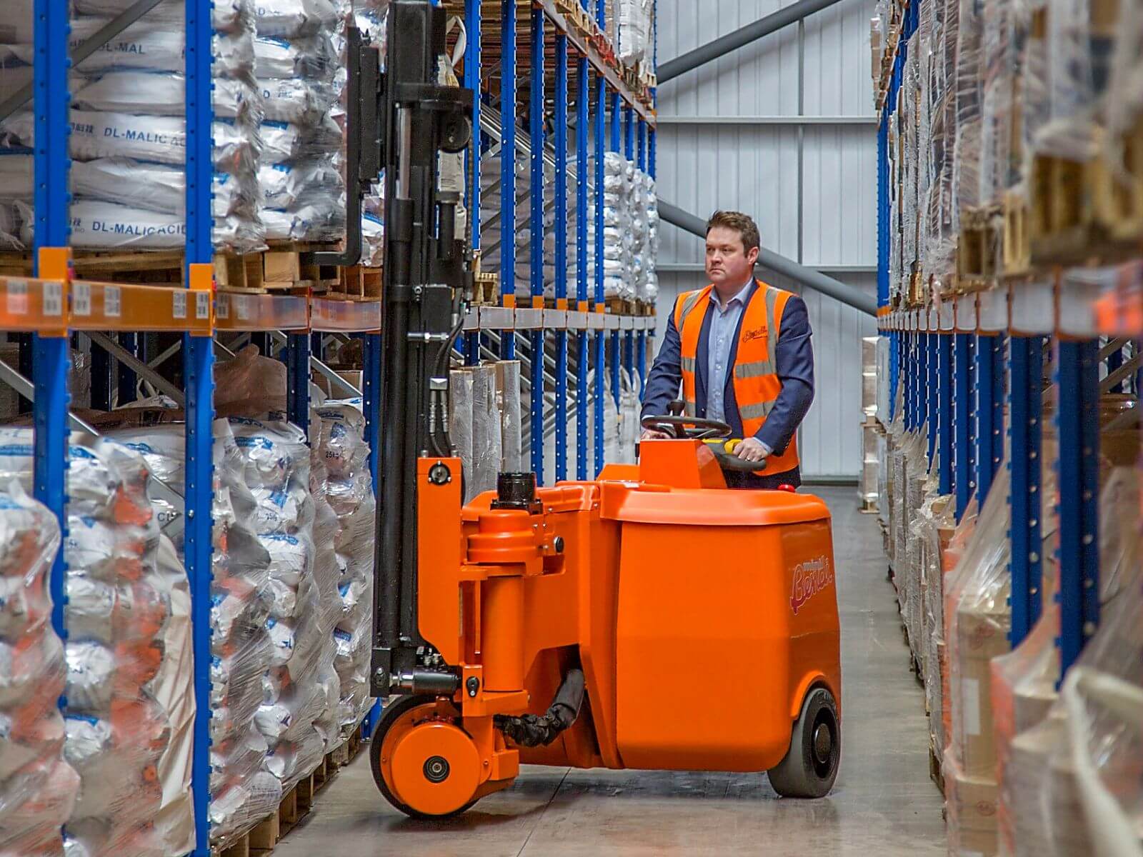 Mini Pedestrian Articulated Forklift
